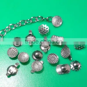 Denxy Ortho MIM Bondable Mesh Base Lingual Button Orthodontic Button Chain thumbnail-1