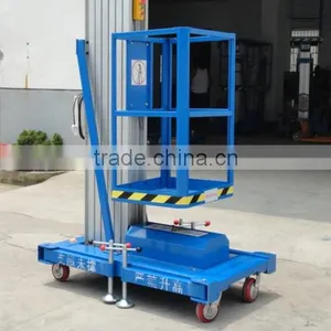Mini One Man Used Aluminum Electric Man Lift thumbnail-3