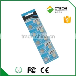 1.5V Alkaline Button Cell Battery LR44, AG13,A76 Coin Battery in Card Package/blister Package thumbnail-2