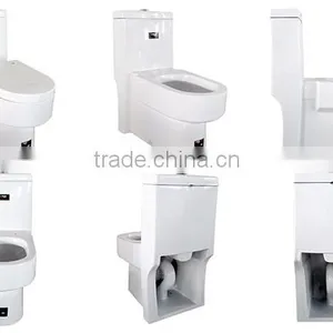 W9007 Hot Design Ceramic Siphonic One-piece Closet Made in China thumbnail-3