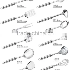STAINLESS STEEL KITCHEN TOOLS WITH HANGING HOLE thumbnail-1