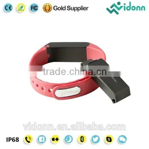 Hot Selling Vidonn X6S IP68 USB Charging Step Counter Calorie Burnt Free APP Instructions for Use Pedometer Digital Pedometer thumbnail-2