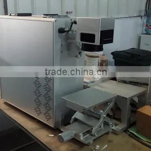High Quality 20W Portable Fiber Laser Marking Machine Price thumbnail-2
