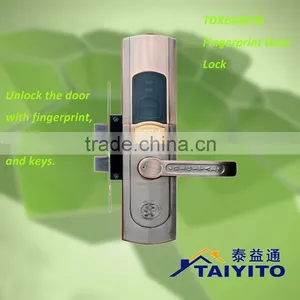 Bronze Fingerpirnt Door Lock With Dustproof thumbnail-1