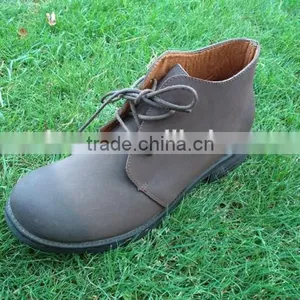 Wholesale Leisure Leather Shoes Leather Work Shoes Steel Toe Safety Shoes Order thumbnail-2