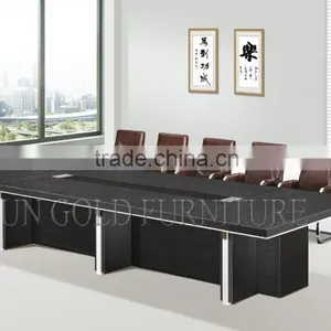 New Luxury Conference Desk Large Office Meeting Table Design (SZ-MT119) thumbnail-3
