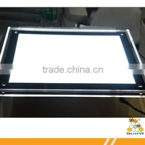 Acrylic Slim Wall Mounted Advertising Crystal LED Light Box thumbnail-2