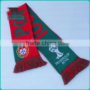 Custom Made Soccer Fans Scarf for Team thumbnail-3