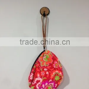 Small Neon Canvas Cosmetic Bag /Purse thumbnail-1