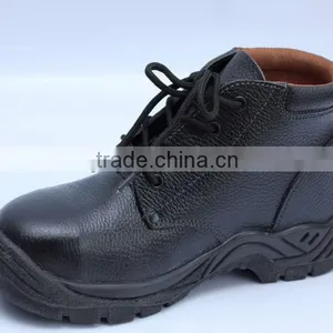 Cow Hide Leather Industrial Safety Boots China Manufacture thumbnail-1