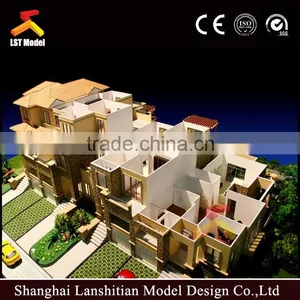 Maquettes for Villa Building House Plan,3d Scale Architectural Model Maker thumbnail-4