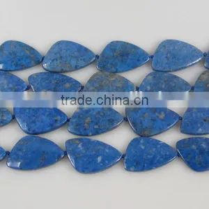 Wholes Natural Geometric Shape Polished Lapis From Lapis Jewelry Factory Customized For Famous Designers thumbnail-5