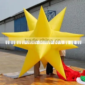 Multangular Inflatable Lighted Christmas Stars for Decoration thumbnail-1