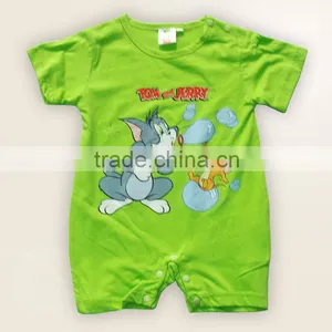OEM Wholesale 100% Cotton Baby Clothes Baby Romper Glitter Print thumbnail-3