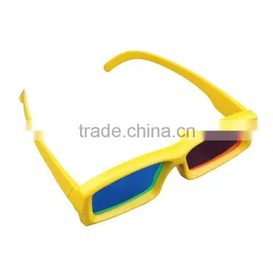 2013 Sunglasses Fashion Plastic Yellow Color Sunglasses/best Selling thumbnail-1