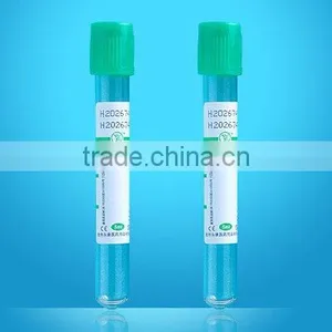 Disposible Vacuum Blood Collection Heparin Tube(green Cap) thumbnail-1