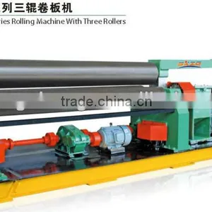 China Manufactruer W11 Three Roller Symmeterical Roll Forming Machine Rolling Machine W11-30*2000 thumbnail-1