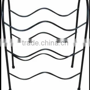 Wine Glass Racksmartable Black Counter Wire Red Wine Bottle Stoppers Display Rack thumbnail-1