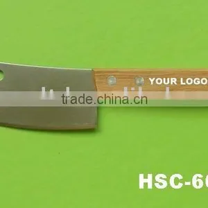 Wood Handle Cheese Cleaver thumbnail-1