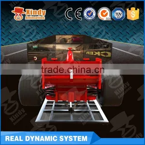 Best Seller Game Machine 3 Screens F1 Car Simulator Price 4d Driving F1 Car Driving Simulator thumbnail-4
