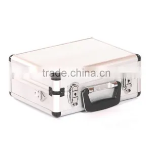 Crystal Aluminium Hard Camera Photography Flight Carry Case Storage Box Silver thumbnail-3
