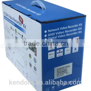 Kendom Latest 4CH NVR Kit With POE Power IP CCTV System Face Recognition thumbnail-5