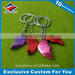 Heart Shape Custom Medal Key Chain Custom Keychain Wholesale thumbnail-2
