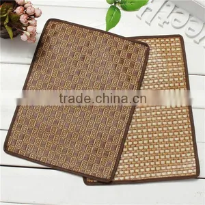 Hot Sale!! Pet Dog Cat Hot Summer Cooling Bed Straw Tatami Bamboo Cozy Sleep Pad Mat S 37*28cm Lowest Price thumbnail-1