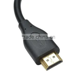 CHEERLINK Male to Female HDMI 1.4 Cable - Black (20cm) thumbnail-2