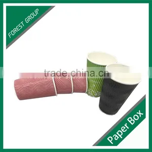 CHEAP BULK CUSTOM PAPER CUP FOR HOT COFFEE thumbnail-4