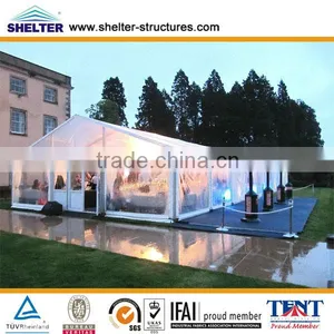 12x27m Transparent Marquee for Wedding, Clear Marquee for Wedding Exported to Africa for Sale thumbnail-1