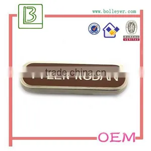 Custom Name Metal Logo Tags for Handbags thumbnail-1