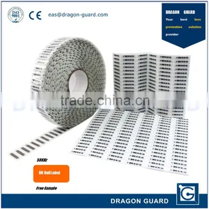 Dragon Guard Anti-Theft DR Sticker Security EAS AM Label thumbnail-1