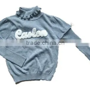 Kids High Neck Pullover Sweater thumbnail-1