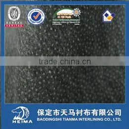 100% Polyester Enzyme Washed Nonwoven Interlining Fabrics thumbnail-1