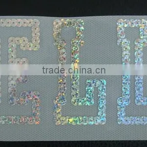 Wholesale Iron on Letters Rhinestone Heat Transfer thumbnail-6