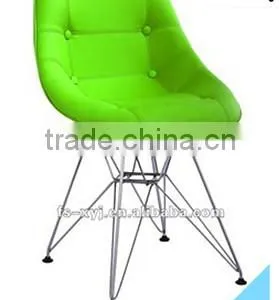 Eiffel PU Metal Dining Chair thumbnail-1