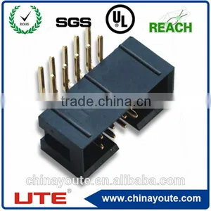 Box Header Connector Right Angle 10 Pin Connector 2.54mm thumbnail-1