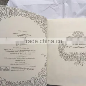 2015 Wholesale New Arrive Hand-painted Secret Garden Series Lost Ocean Adult Coloring Books thumbnail-4