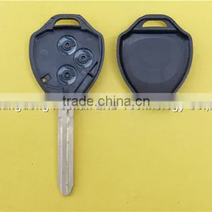 High Quality Toyota 2+1 Buttons Car Remote Key Cover Shell Blank thumbnail-5