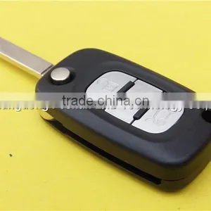 Refit Key Case for Renault Clio Megane Laguna 3 Button Remote Flip Key thumbnail-4