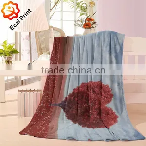 2016 Hot Sale Good Quality Custom Made Printing Fleece Blanket thumbnail-1