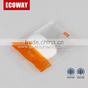 20g Hotel Natural Soap White With Logo Best Bath Soap for Men thumbnail-1