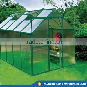 Aluminum Frame Greenhouse Glass Greenhouse Prefabricated Garden Greenhouses Greenhouse Design thumbnail-5