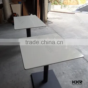 Square Dining Tables Solid Surface Marble Top Dining Table Supplier's Choice thumbnail-2