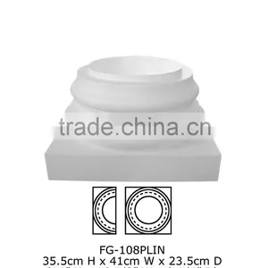 2016 High Quality Good Price Beautiful Polystyrene Crown Molds Cheap Columns thumbnail-4