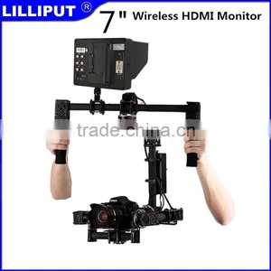 7" 1080p HDMI Wireless Monitor Transmitter Distance 30-meter thumbnail-1