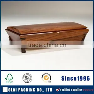 New Design Matte Book Shape Wooden Tea Box for Sale thumbnail-1