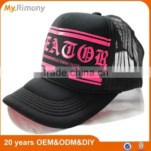 Top Quality 5 Panel Hat With Neon 3D Printed Trucker Caps and Hats Quality Choice thumbnail-3
