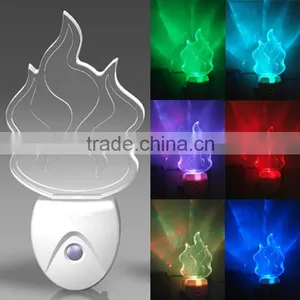 With Nice Shape and Competitive Price LED Sensor Colorfuly Night Light thumbnail-1